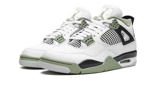 Jor 4 RETRO WMNS "Seafoam / Oil Green"
